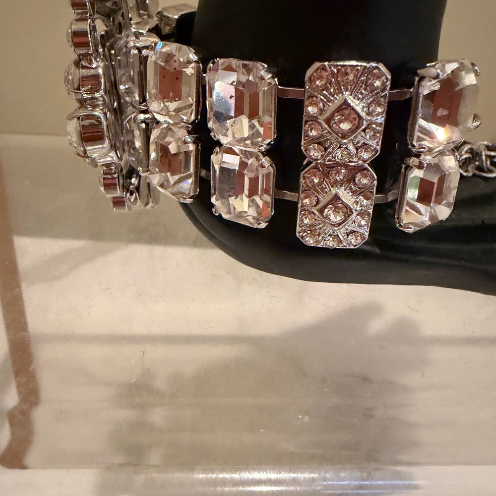 Dolce & Gabbana crystal Pearl Pendant Chain Bracelet - Picture 4 of 6